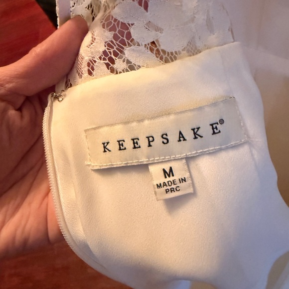 KEEPSAKE the Label White Lace Detail Dress - Picture 5 of 6